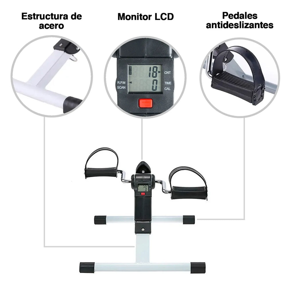 Pedalera Rehabilitación Brazos Y Piernas + Asesoría Kinésica